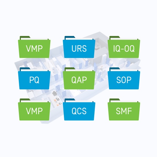 IntegraLab<sup>®</sup> PLUS 完全集成解决方案涵盖从采购到最终产品发布的所有现场 GMP 活动的框架 | IBA - Radio Pharma Solutions